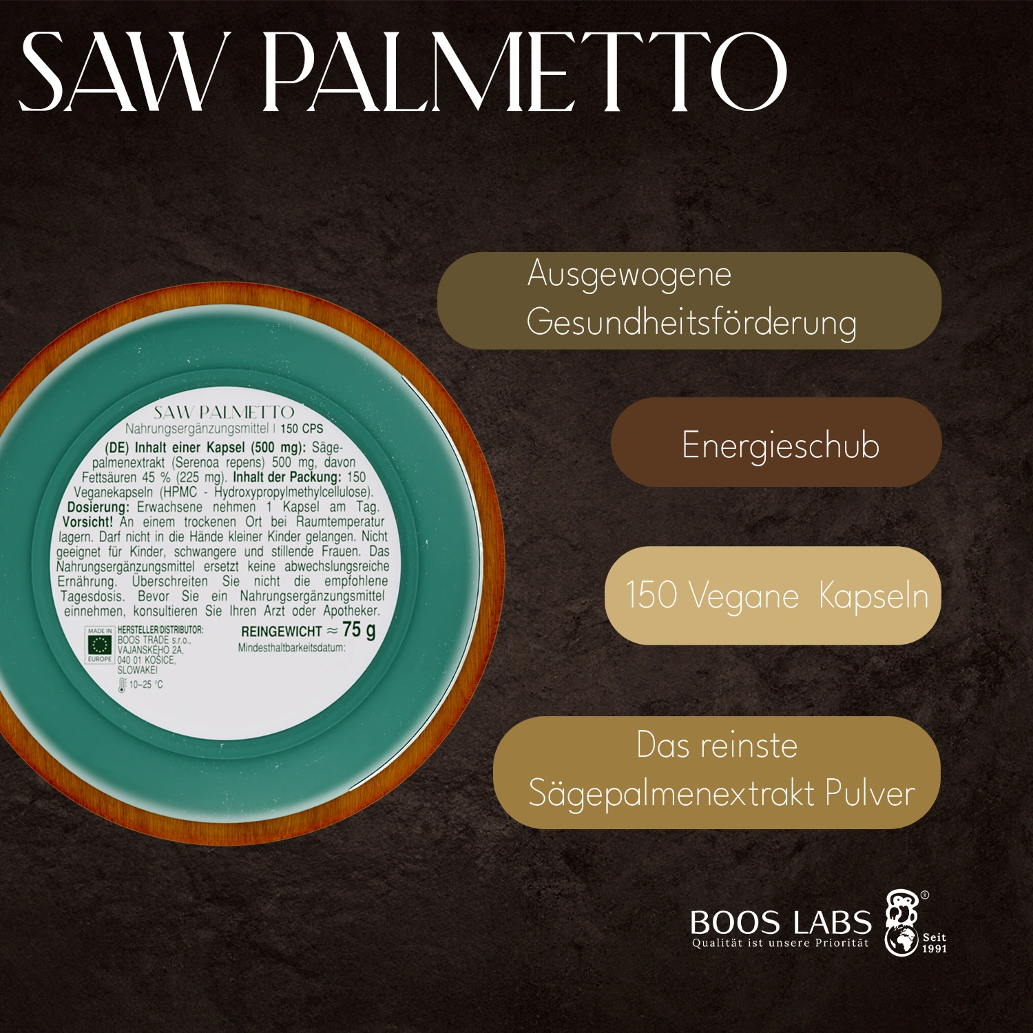 Saw Palmetto 150kps – Bild 6
