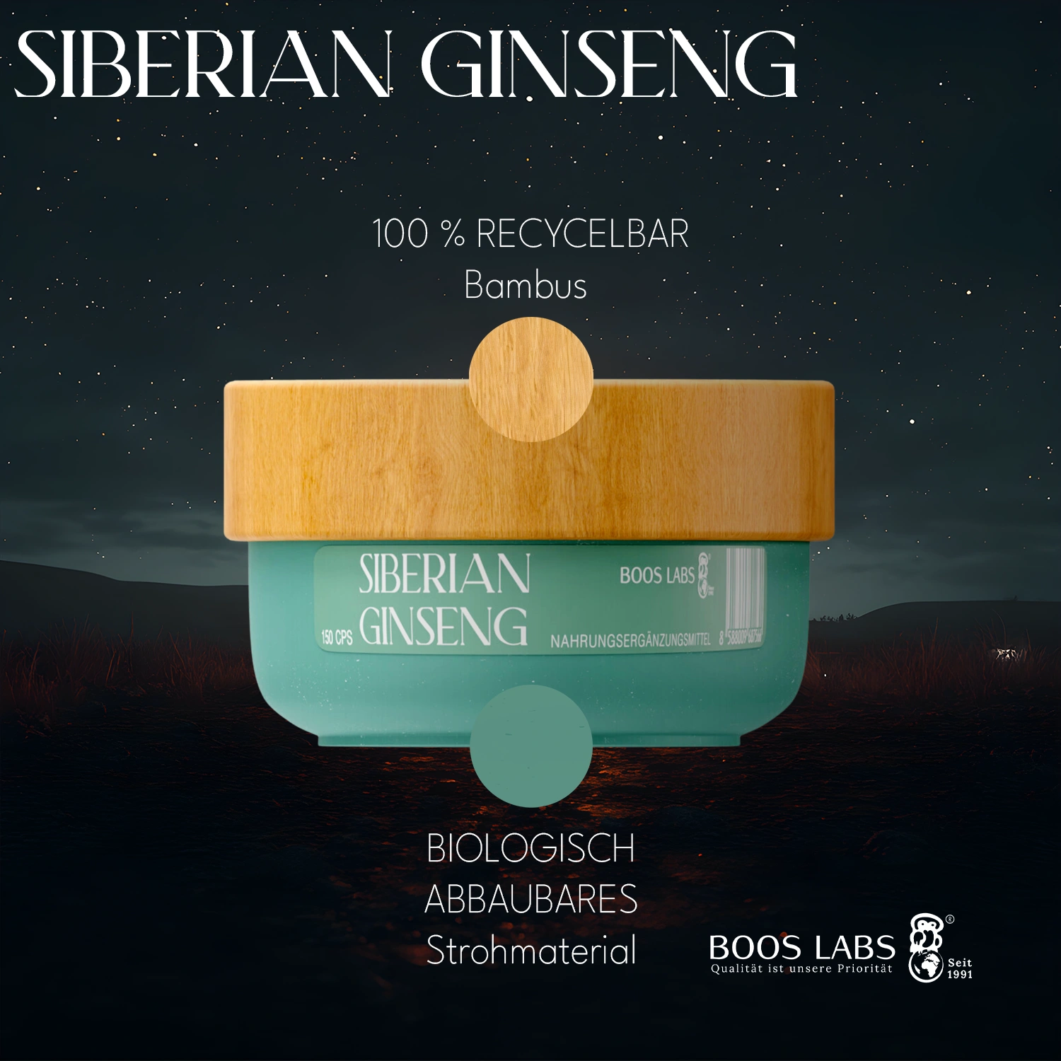 Sibirischer Ginseng 150kps – Bild 5